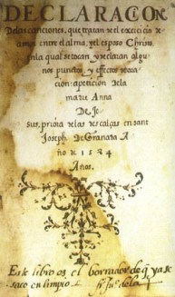 NocheOscuraDeLaCruzCódiceSanlúcar